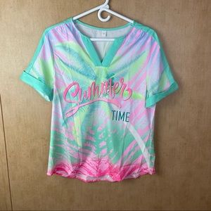 Summer Time Shirt Size Medium